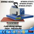 New Style Ce Zulassung Swing Kopf-Hitze-Presse-Maschine